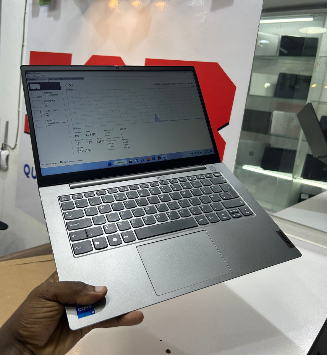 LENOVO THINKBook 14 UP FOR GRAB!
11th generation 
12 GB Ram
256 GB SSD &amp; 1TB GB HDD
1yr warranty 

TO PARTICIPATE

1. Follow <a href="/ECB001/">ECB TECHNOLOGIES KENYA</a> 

2. Quote this post and Mention ( #ECBTechnologiesKE , LENOVO ThinkBook 14 ) on your post stating why you need a laptop