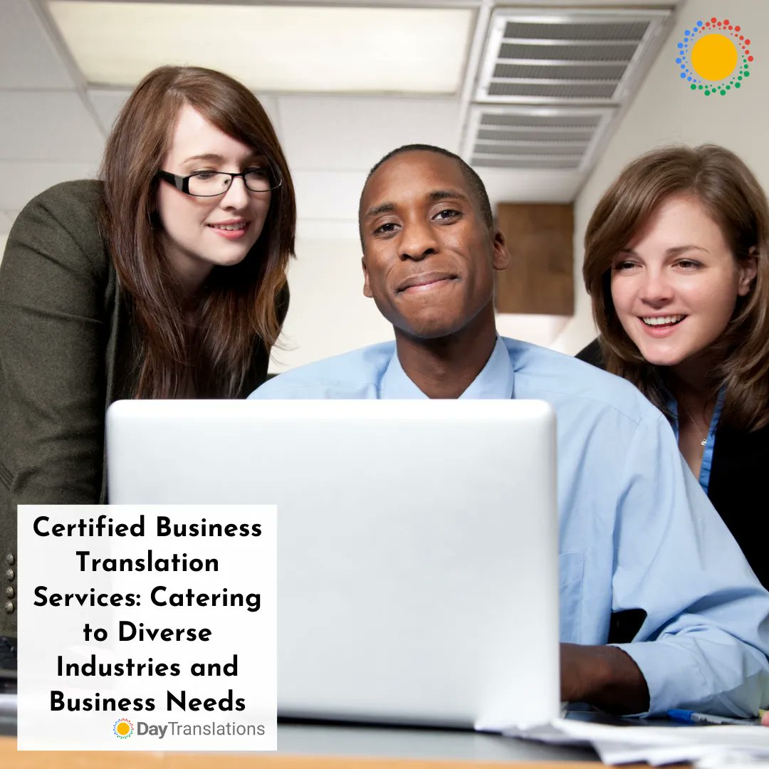 DayTranslations's tweet image. At Day Translations, we understand the importance of accurate and professional translations, and we strive to cater to the diverse needs of various industries.
bit.ly/DayTranslation…
#professionaltranslators #translationservices