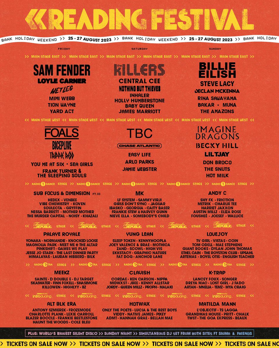 Reading & Leeds Fest on Twitter "EXCITING NEWS 👀 The bbcintroducing