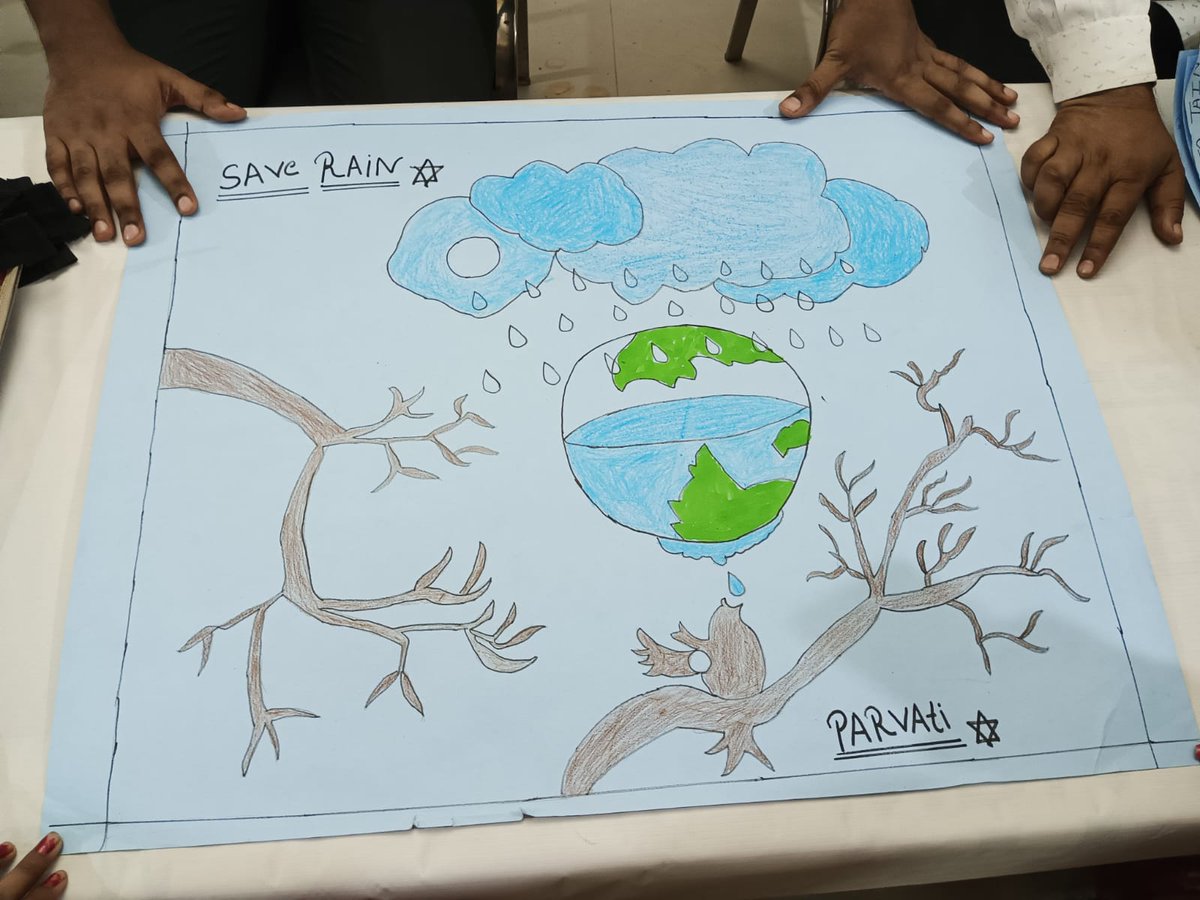 MYBharatBarmer's tweet image. #CatchTheRain #RainHarvesting #Postermaking under the Catch the Rain Phase- 3.0  organized by Nehru Yuva Kendra Barmer @BarmerNyk 
@ianuragthakur @Nyksindia @archanavarmaIAS @BarmerDm @Barmer_Police