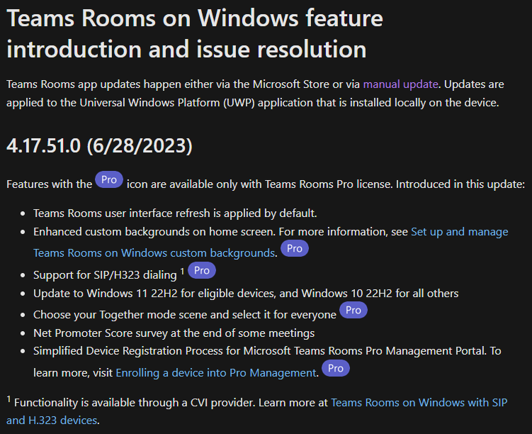 The release notes for the latest #MicrosoftTeams Rooms on Windows update are back online.
learn.microsoft.com/en-us/microsof…

My blog on how to manually update if you can't wait for Microsoft to update your device. ucs.fyi/mtrupdate