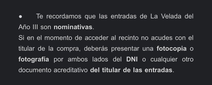 _claudiias7_'s tweet photo. Vendo entrada para la velada del Año III de Ibai.

- Precio: 90€ 
- Mando foto de mi dni para el acceso
- Grada 3 https://t.co/Yg6IOramDJ