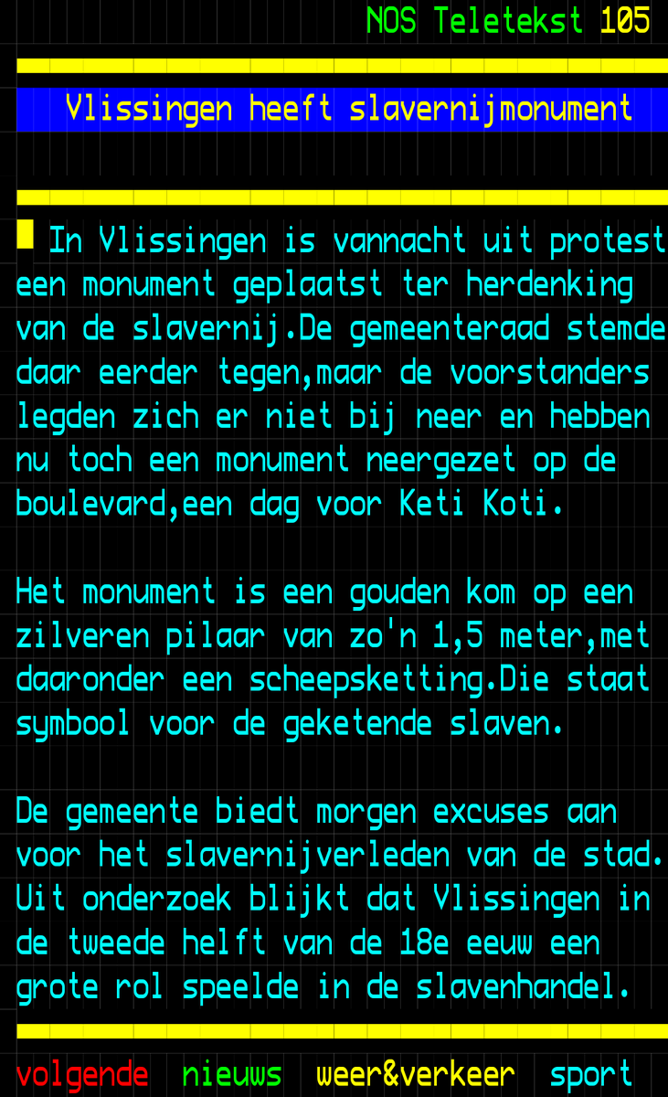 d6a9deb12ed8406's tweet image. nos.nl/ttapp wanneer komt dat monument voor #blanke slachtoffers van #zwarte  criminelen???