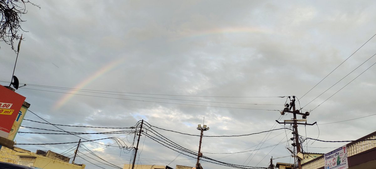 BJPDevduttSaini's tweet photo. #Rainbow in #Phalauda....
🌈🌈🌈🌈🌈🌈🌈 https://t.co/2EevJdZiCt
