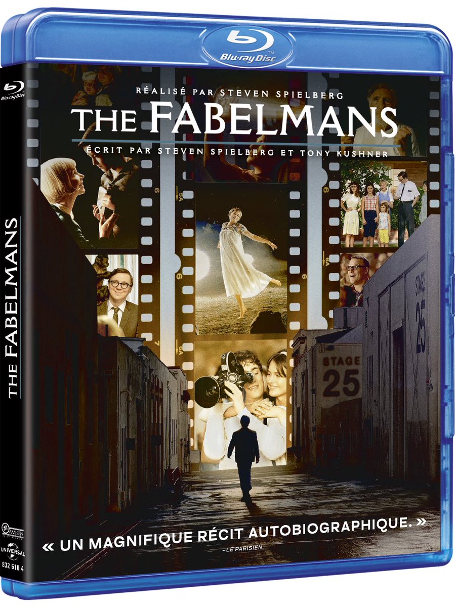 #Concours
3 Blu-Ray du film #TheFabelmans à gagner !
> RT pour tenter ta chance jusqu'au 4 juillet à 20h.
> Tirage au sort le 5 juillet (jour de sortie).