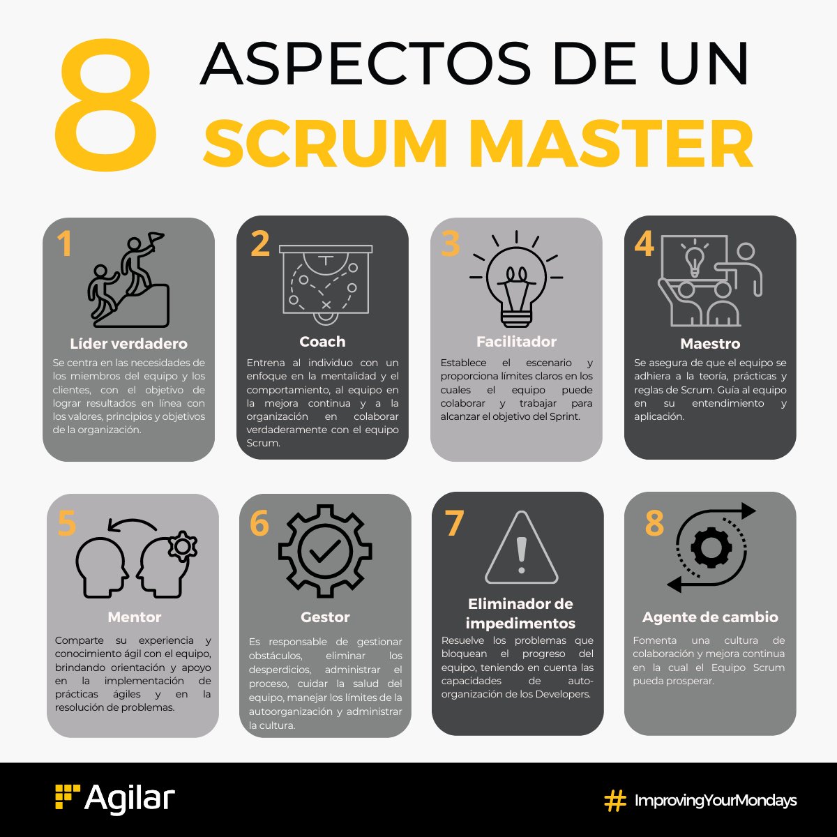 ¿Buscas certificarte como Scrum Master? El próximo lunes 3 de julio dará comienzo nuestro último curso antes del verano ¡Apúntate ahora y asegura tu lugar! 👉 agilar.com/es-es/cursos/c…