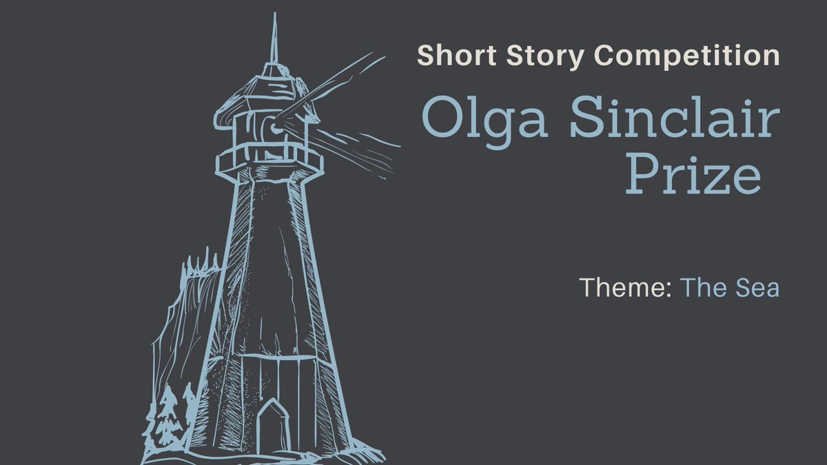 The Olga Sinclair Prize short story competition is now open. Word limit: 2000. 1st Place: £500, 2nd Place: £250, 3rd Place: £100. Deadline: 31st July. #callforentries #writingcompetition #writingcommunity
For full details visit our website:
lght.ly/bh17bc9