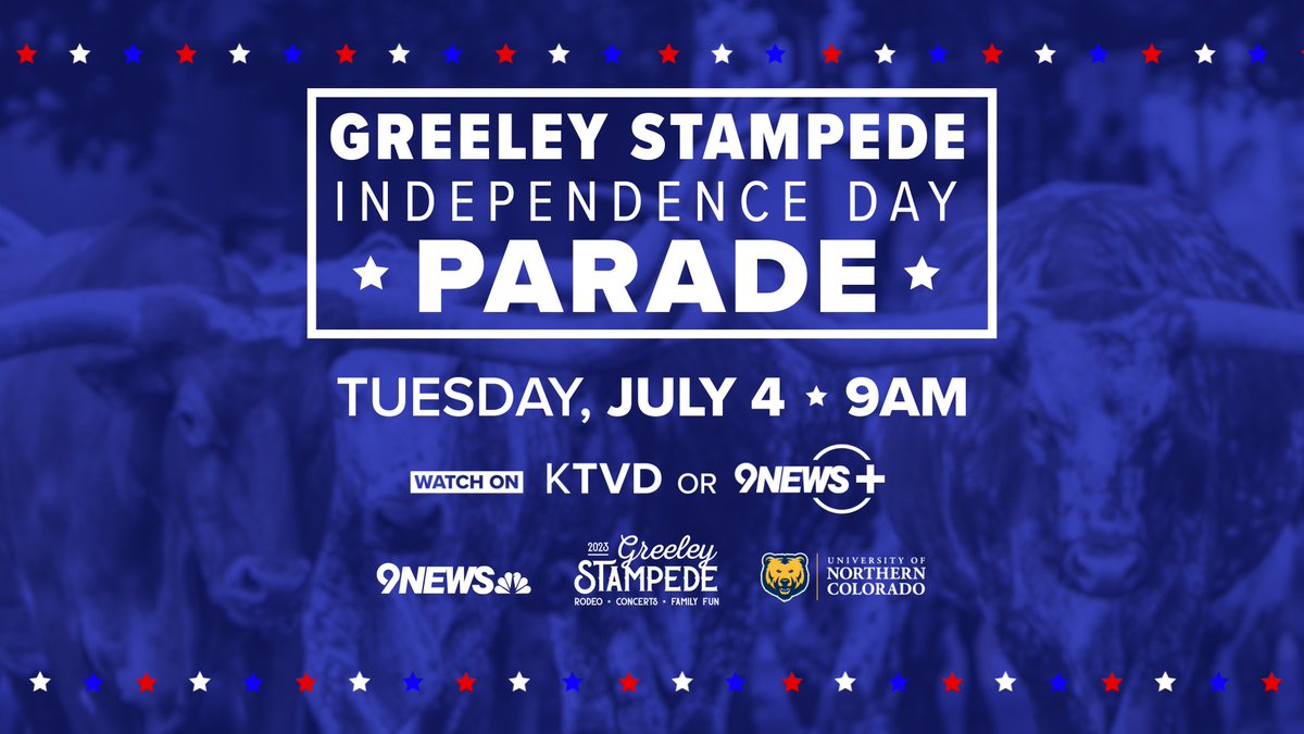 The @GreeleyStampede Independence Day Parade will step off Tuesday at 9 a.m. tinyurl.com/3ucswr66