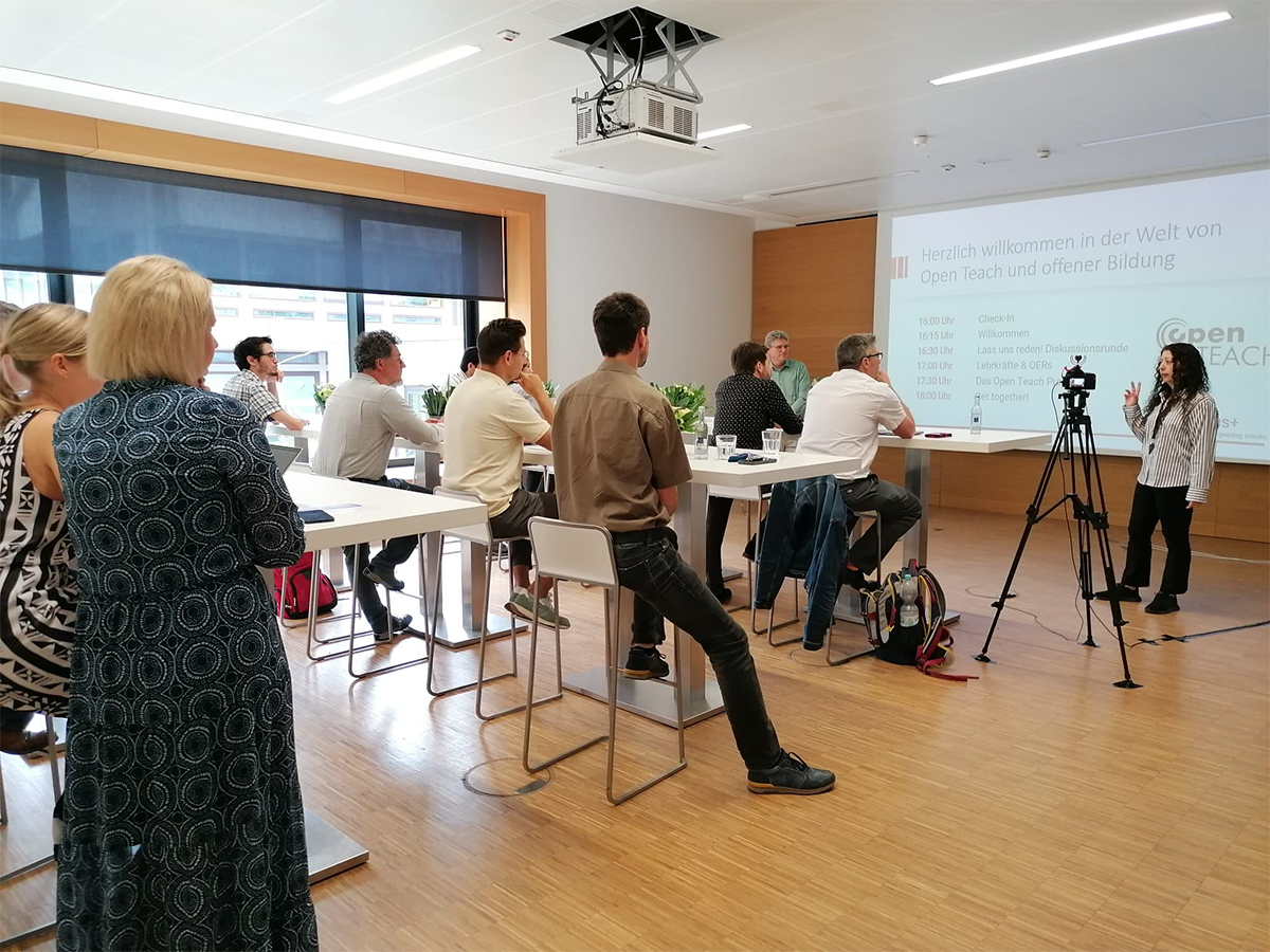OpenTeachEU's tweet image. 📍The Open Teach event that took place yesterday, June 29th, at the imc AG, in Germany. An exciting discussion about open education!
#OpenTeachProject #OER #OEP @imc_learning