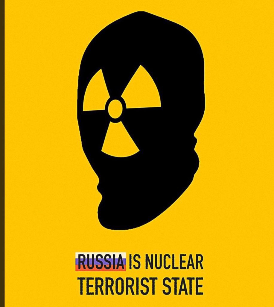 STOP NUCLEAR TERORRISM ☢️‼️
#stoprussia #russiaisateroriststate