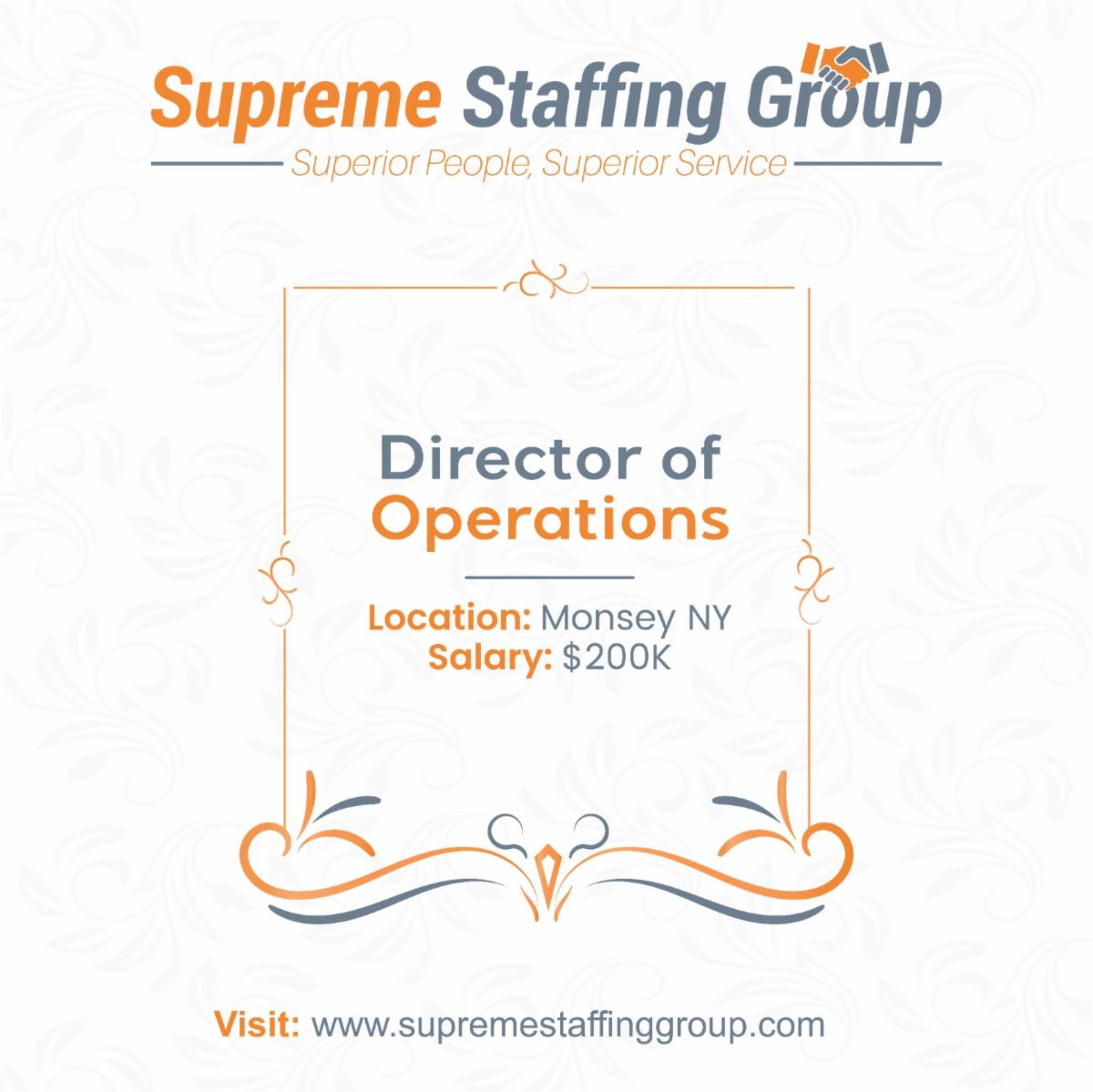 Join our client, a service-based company, as a Director of Operations!

Apply now and join our client’s dynamic team! Job details: bit.ly/46uOJ0W

#DirectorofOperations #ServicebasedCompany #Opportunity #Innovation #Hiring #JobOpening #Career #JobPost