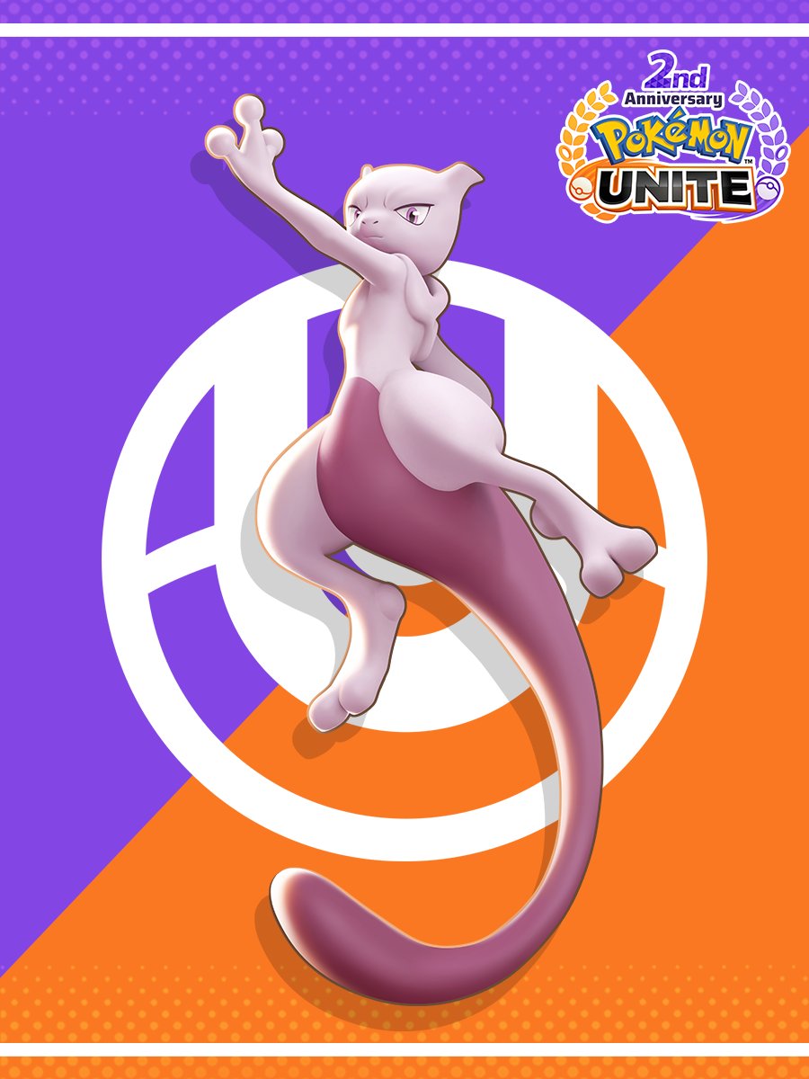 Mewtwo in Pokemon Unite  Upcoming New Pokemon Mewtwo in Pokemon Unite 