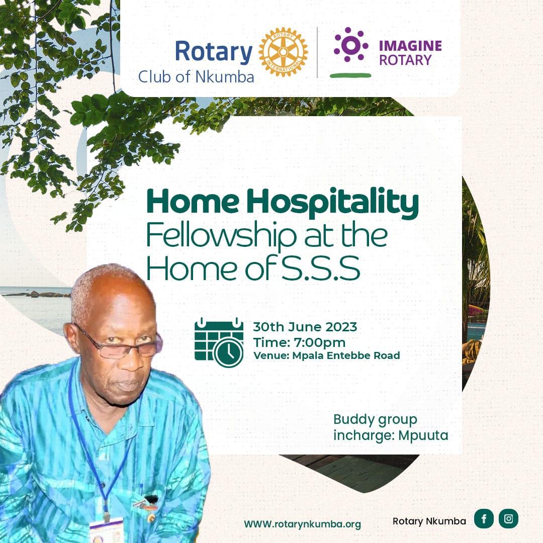 RotaryNkumba's tweet image. Please join us for our last fellowship to complete the Imagine Rotary Year.
#HomeHospitality
#DifferentVenue
#DetailsOntheFlyer