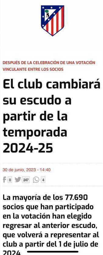 AlbeitaresATM's tweet photo. 7 años de lucha!
7 años sin rendirnos ni un solo día!
7 años sin ti!
Gracias a esos 77 mil que han votado 
Gracias @atleti por escuchar a tu afición aunque se haya tardado 7 años https://t.co/dAsObih10B