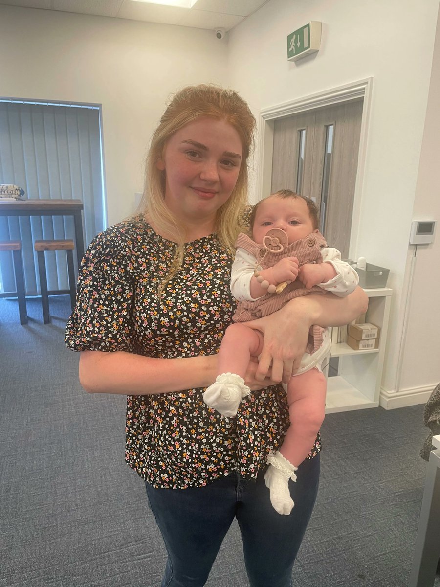 Our new mum, Taylor, brought her little bundle of joy into ACR 💜 

The office was going goo goo over baby girl Elora 💗 

If you're looking for a temporary accountnacy role within the Lancashire area, please contact emilymurray@adelecarr.co.uk.