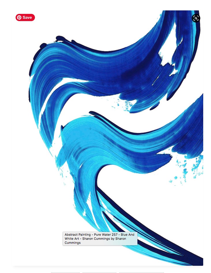 Pure Water 257 HERE:  fineartamerica.com/featured/pure-… #blue #art #modernart #water #beach #AYearForArt #BuyIntoArt #coastal #artwork #abstractart #abstract #abstractpainting