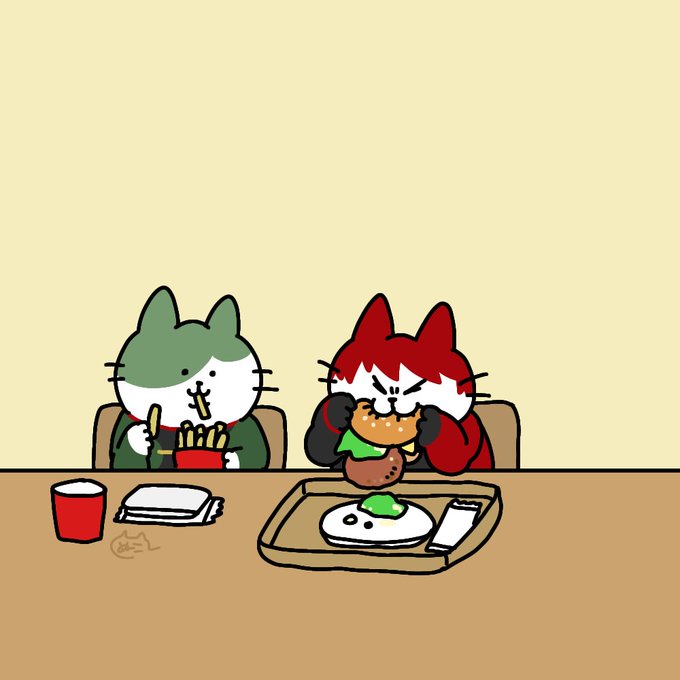 「ポテト 皿」のTwitter画像/イラスト(新着)
