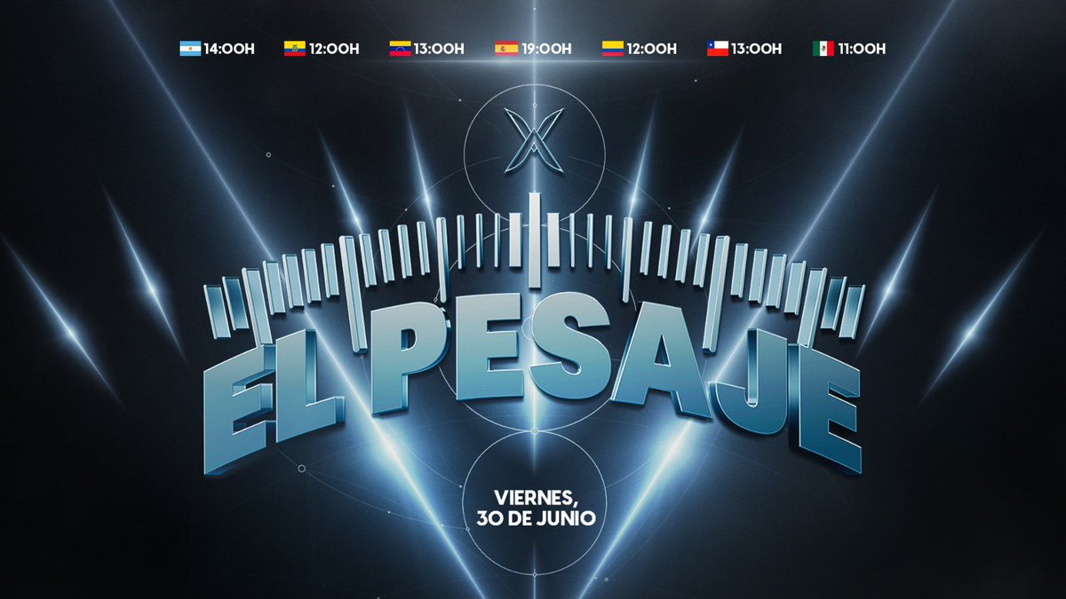 HOY. 

A LAS 19:00.