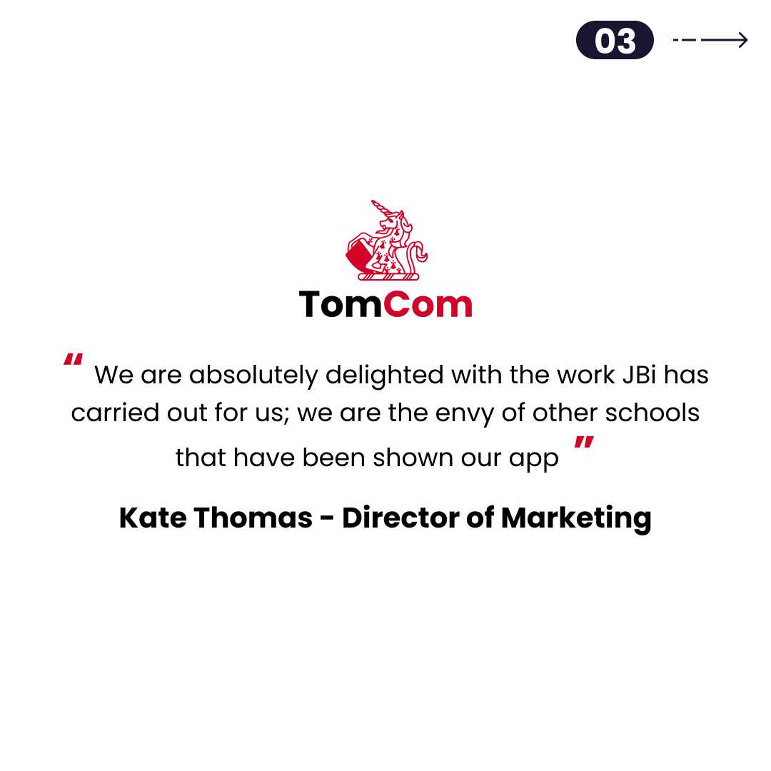 JBi_Digital's tweet photo. TomCom: Thomas’s immersive, multi-feature app
📣 “An essential part of school life”
📸 Thomas’s very own “in-house Instagram”!
Ready our full case study here:
➡️ https://t.co/TcY8837ASl
#DigitalAgency #Work #UX #UIDesign #MobileApp #WebApp #DigitalTransformation #JBiDigital https://t.co/OHnwfnxhvx