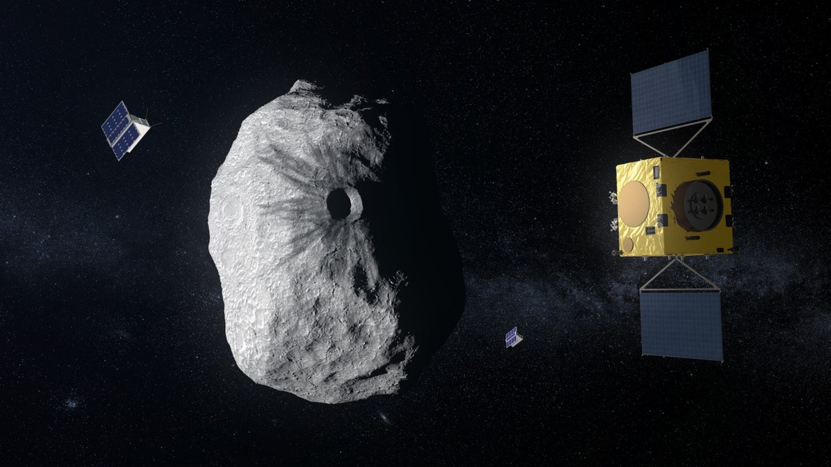 On @AsteroidDay, let's learn more about @esa's #HeraMission, along with @NASA #DART mission - humankind’s first probe to explore a  binary asteroid system.

Without #PlanetaryDefense there would be no Earth for us to observe 😅

🔗esa.int/Space_Safety/H…
#AsteroidCityxAsteroidDay