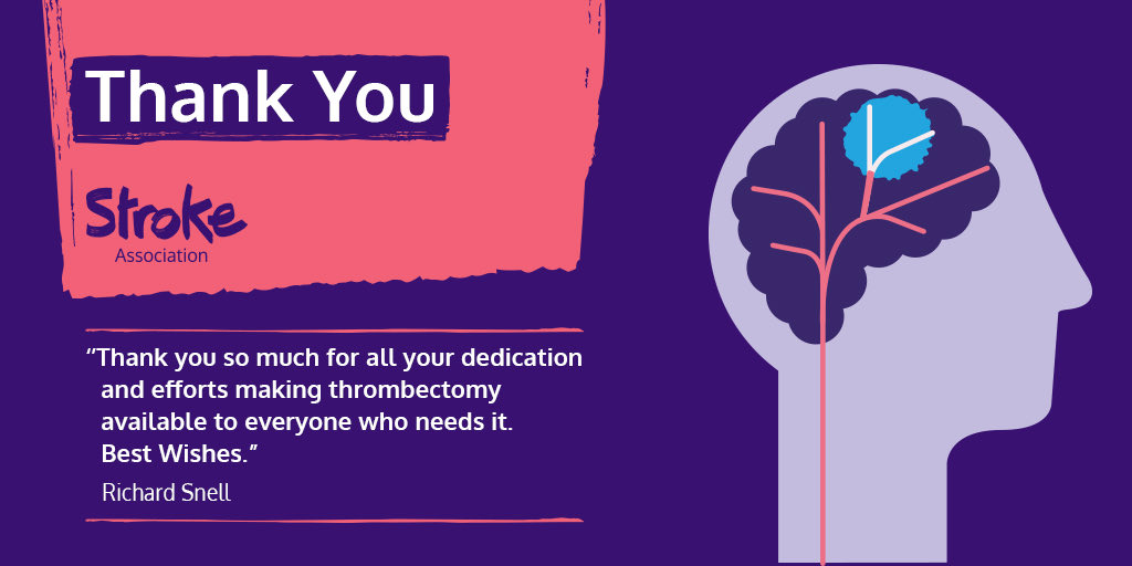 Kathy_blythe's tweet photo. Thrombectomy teams across the country have worked tirelessly to improve access yet still only 3.3% of patients receive it. It’s been a year since @TheStrokeAssoc launched their #SavingBrains campaign, read their updated report at https://t.co/cxLr1eLoQE https://t.co/u5oq804Snd