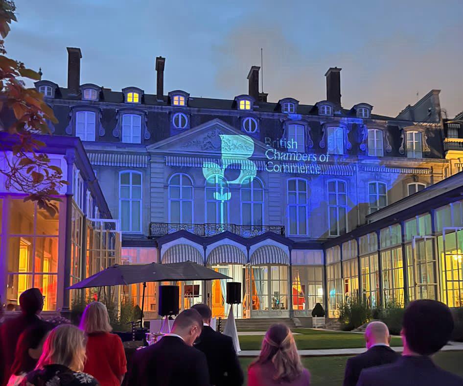 Our Chair, <a href="/sarahhowardSAR/">Sarah Howard MBE</a> MBE and Director of Membership UK&amp;I <a href="/amnmartin/">Anne-Marie Martin</a> FCMI, attended the 150th anniversary celebration of the <a href="/fbcci/">Franco-British Chamber</a> yesterday, under the patronage of Dame <a href="/MennaRawlings/">Menna Rawlings</a> DCMG, His Majesty's Ambassador to France. Thanks also to <a href="/cleyaouanc/">Catherine Le Yaouanc</a> and Thierry Drilhon.