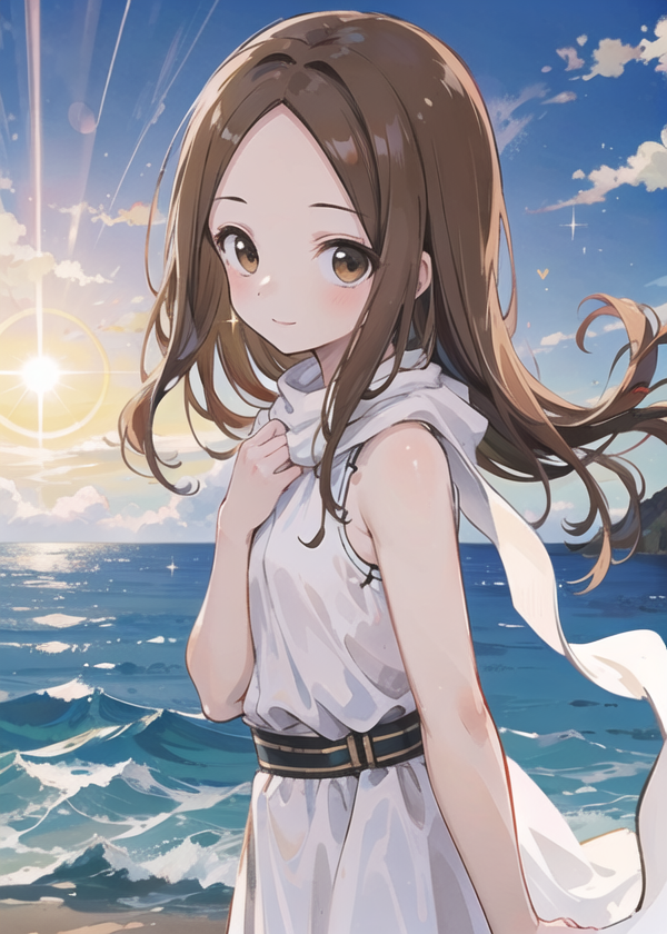 からかい上手の高木さん AIイラスト 「アフロディーテ」 ※このイラスト