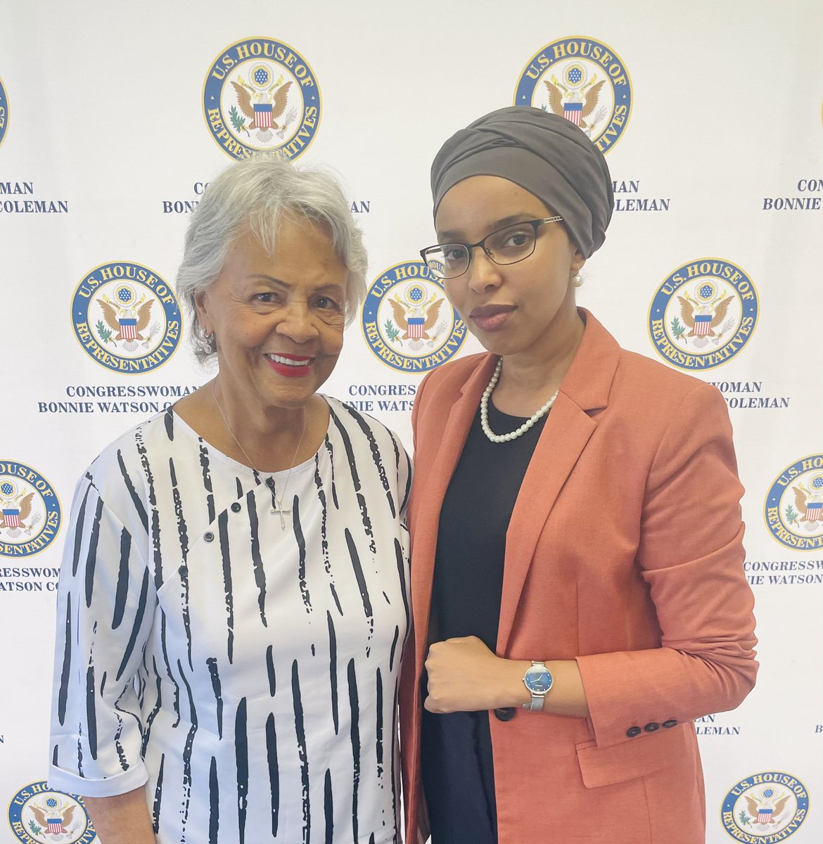A Productive Meeting with Congresswoman @RepBonnie, We discussed strategies to empower and uplift black women, focusing on addressing conflicts and promoting inclusivity in peace negotiations. 🙏🏽 for your dedication to amplifying the voices of black women. #EmpowerBlackwomen