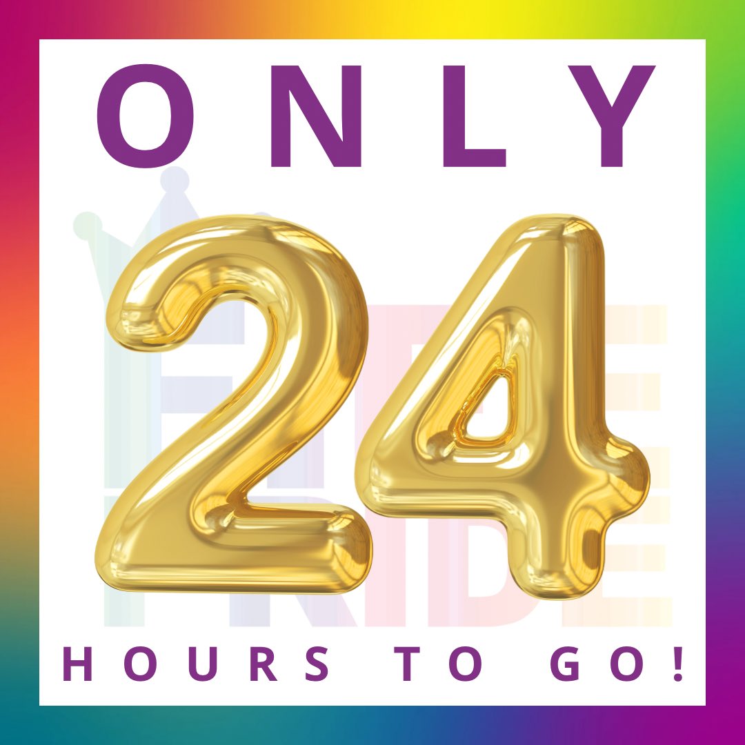 Less than 24 hours to go until @PrideFife 2023!! 🥳

Who’s excited? Who’s coming?

#BeProudBeYou 🏳️‍🌈🏳️‍⚧️