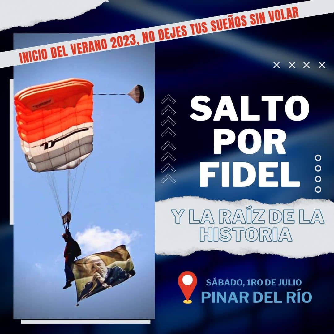 En el inicio del #Verano2023 y en el Día del Historiador, en su edición 13, "Un Salto Por Fidel y la Raíz de la Historia" desde #PinarDelRío.

Se le rendirá homenaje a los moncadistas próximo al aniversario 70, y a Lina Ruz en el año 120 de su natalicio.