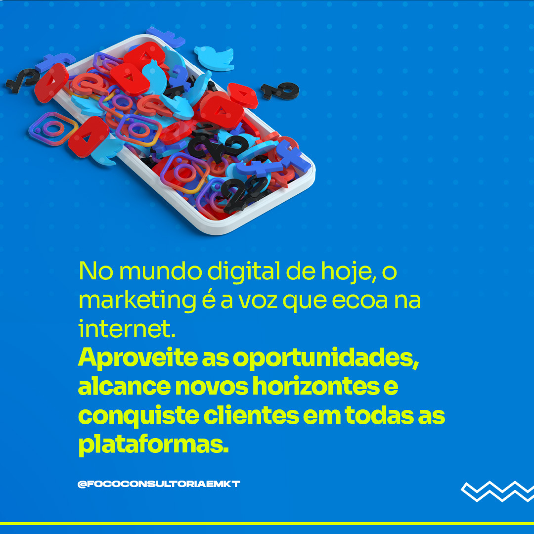 jomarfocomkt's tweet photo. No mundo digital de hoje, o marketing é a voz que ecoa na internet.
Aproveite as oportunidades, alcance novos horizontes e conquiste clientes em todas as plataformas.

#marketing #marketingpessoal #estratégiamarketing #empresários #fococonsultoria #dicas #habilidades https://t.co/mCwLln9XmI
