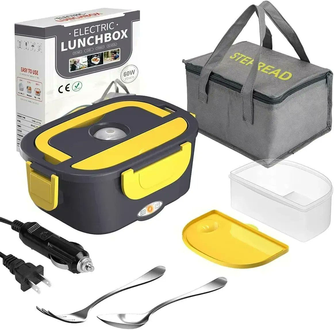 Fat Kid Deals on X: Electric Food Warmer Lunch Box for $16.99
