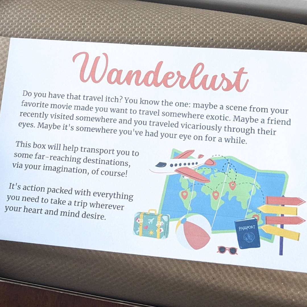 busymindsbox's tweet photo. Presenting our July box... Wanderlust!
This box is packed with activities to transport you around the world.
#busymindsbox #designedforthemind #activitiesforseniors #smallbusiness #dementaactivity #cognitivedecline #brainhealth #alz #dementia #activities #subbox #subscription https://t.co/OYBuT9osgb