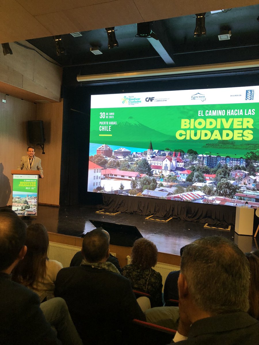El primer Encuentro Nacional de Biodiverciudades se realiza en Puerto Varas. Gracias a @AgendaCAF por sumarnos a esta importantísima red para mejorar la calidad de todos y todas