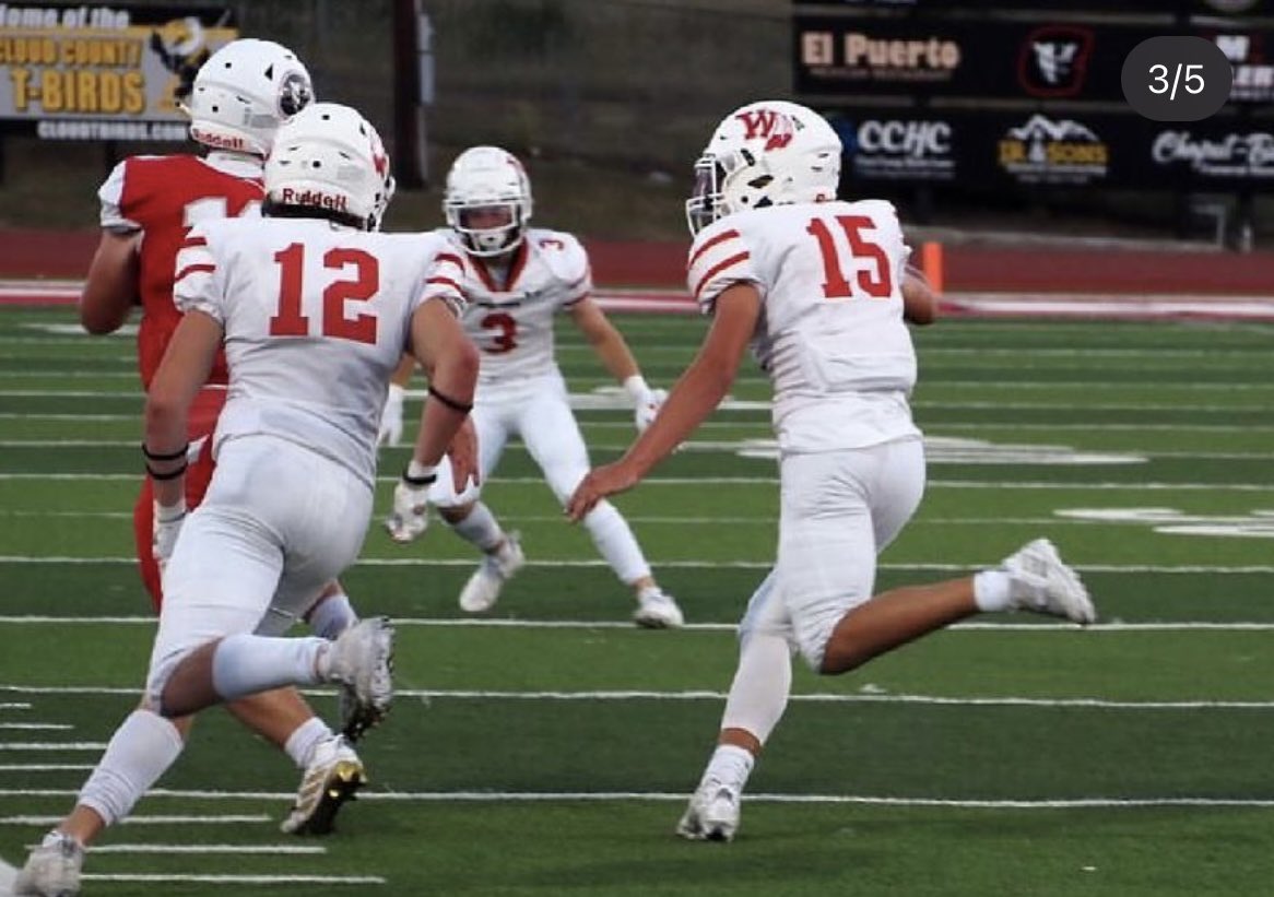 Gannon Couture of Wamego was a huge part of the 4A state runner-up Red Raiders’ defense last fall 🏈 

The LB had 105 total tackles, 8 tackles for loss, and 3 sacks on his way to SIK 4A First-Team All State honors. 

#sportsinkansas