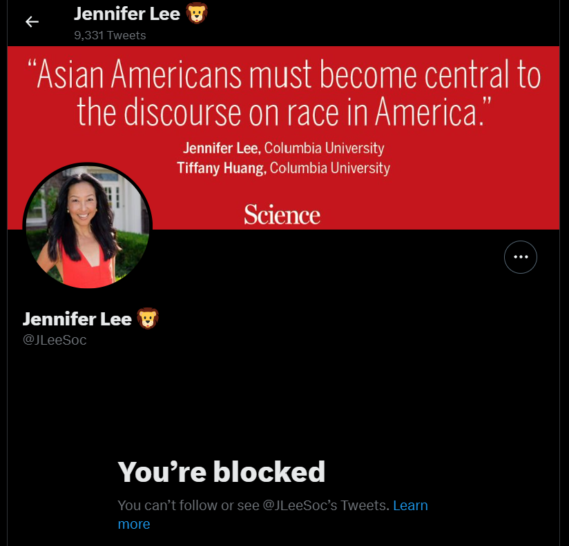Disgusting cowardly #antiwhite. Of course she works in academia where #antiwhiteism is pathological. We truly need to build #ethnicEuropean parallel societies free of bigots like @jleesoc.