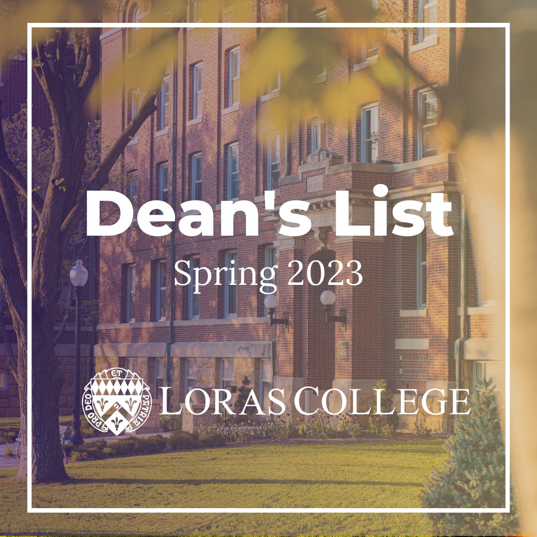 🎉 Congratulations to our Spring 2023 Dean's List recipients! Outstanding job, Duhawks! 💜💛 #LorasCollege #GoDuhawks

🔗 loras.edu/deanslist