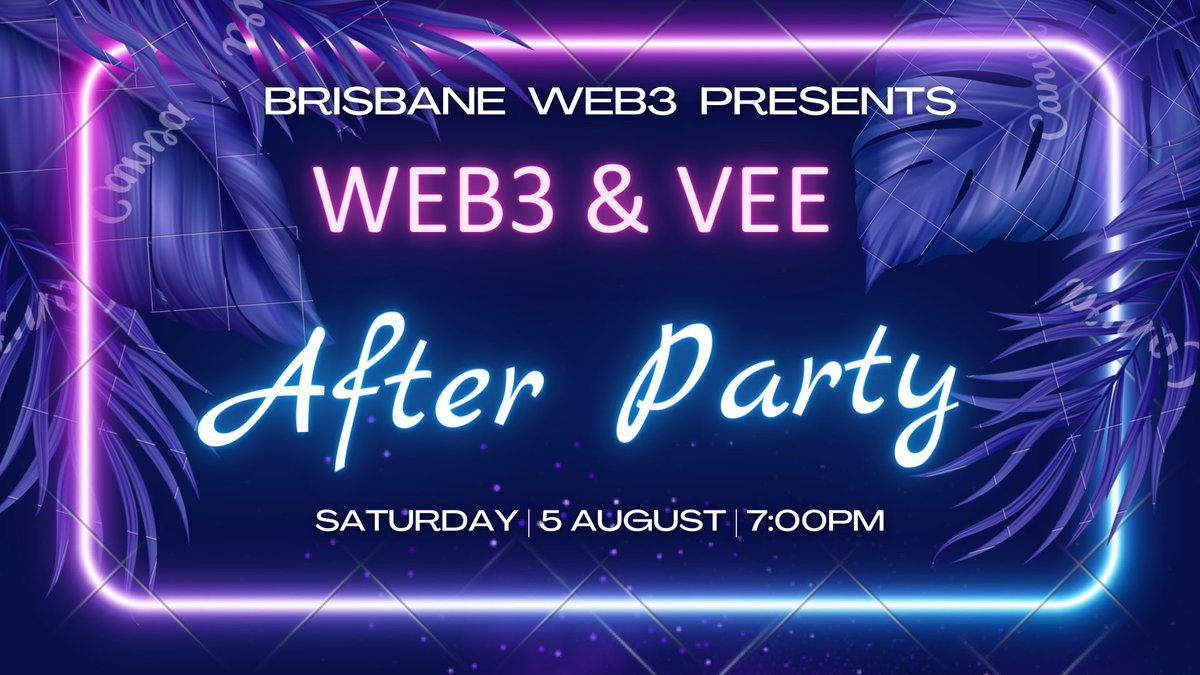 ⭐️ Want to be a Sponsor at our <a href="/brisbane_web3/">Brisbane Web 3</a> After Party?

Brisbane: 5 August 2023

Conference with <a href="/garyvee/">Gary Vaynerchuk</a> 👉🏼 9:00am - 5:00pm

Web3 &amp; Vee After Party
👉🏼 7:00pm - late

All <a href="/veefriends/">VeeFriends</a> welcome! 

Gary, you’re probably busy but would love you to come have an Aussie beer with us