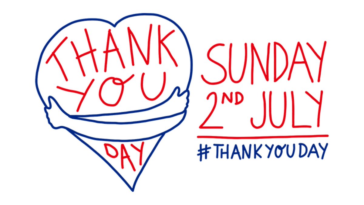 Will you be joining us this Sunday 2 July to share your messages of thanks for the NHS? You can share your message of thanks using #ThankYouDay #NHS75