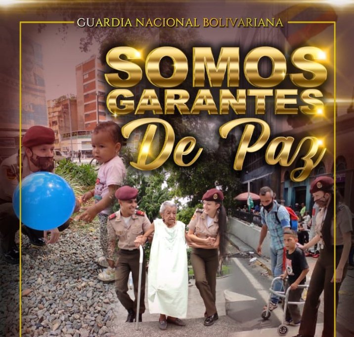 #30Junio En la Guardia Nacional Bolivariana seguimos trabajando para garantizar el bienestar de nuestra Venezuela 🇻🇪.
#PatriaProductiva