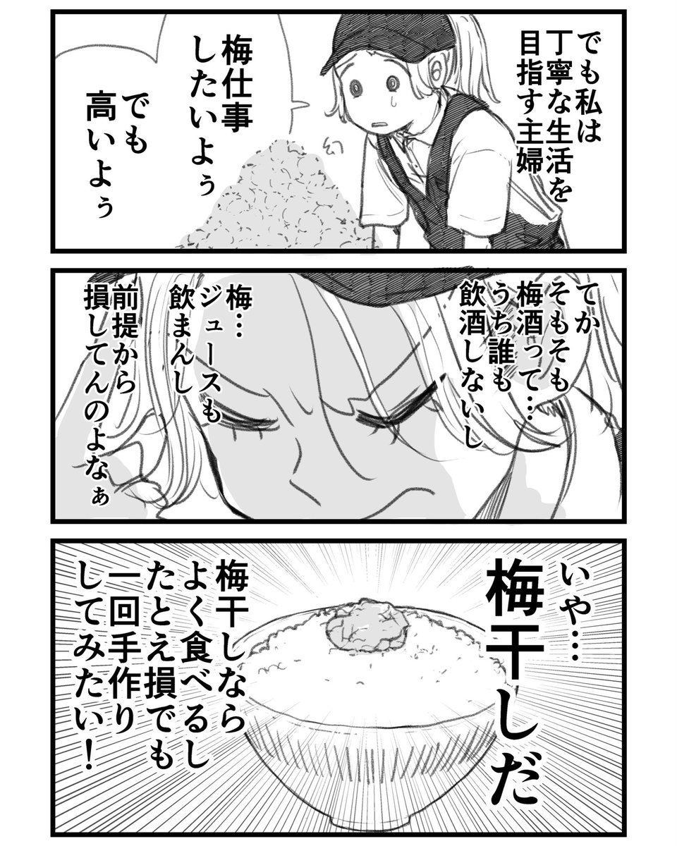 私は梅仕事をする主婦です。(2/2) 