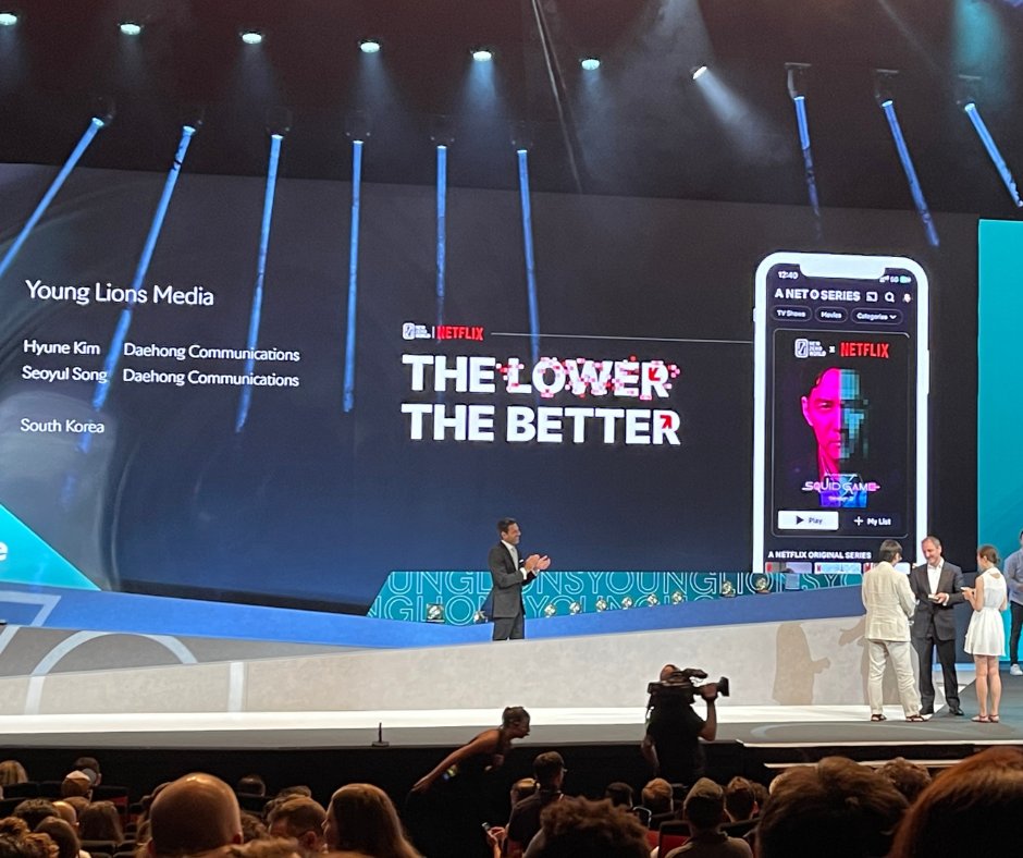 🎉 Congratulations to the Young Lions media brief winners Hyune Kim and Seoyul Song from <a href="/Daehongofficial/">daehong_official</a> for their campaign ‘The Lower the Better’!

Working with young creatives is vital for climate communications, and we’re building a youth program to do just that! Stay tuned👀