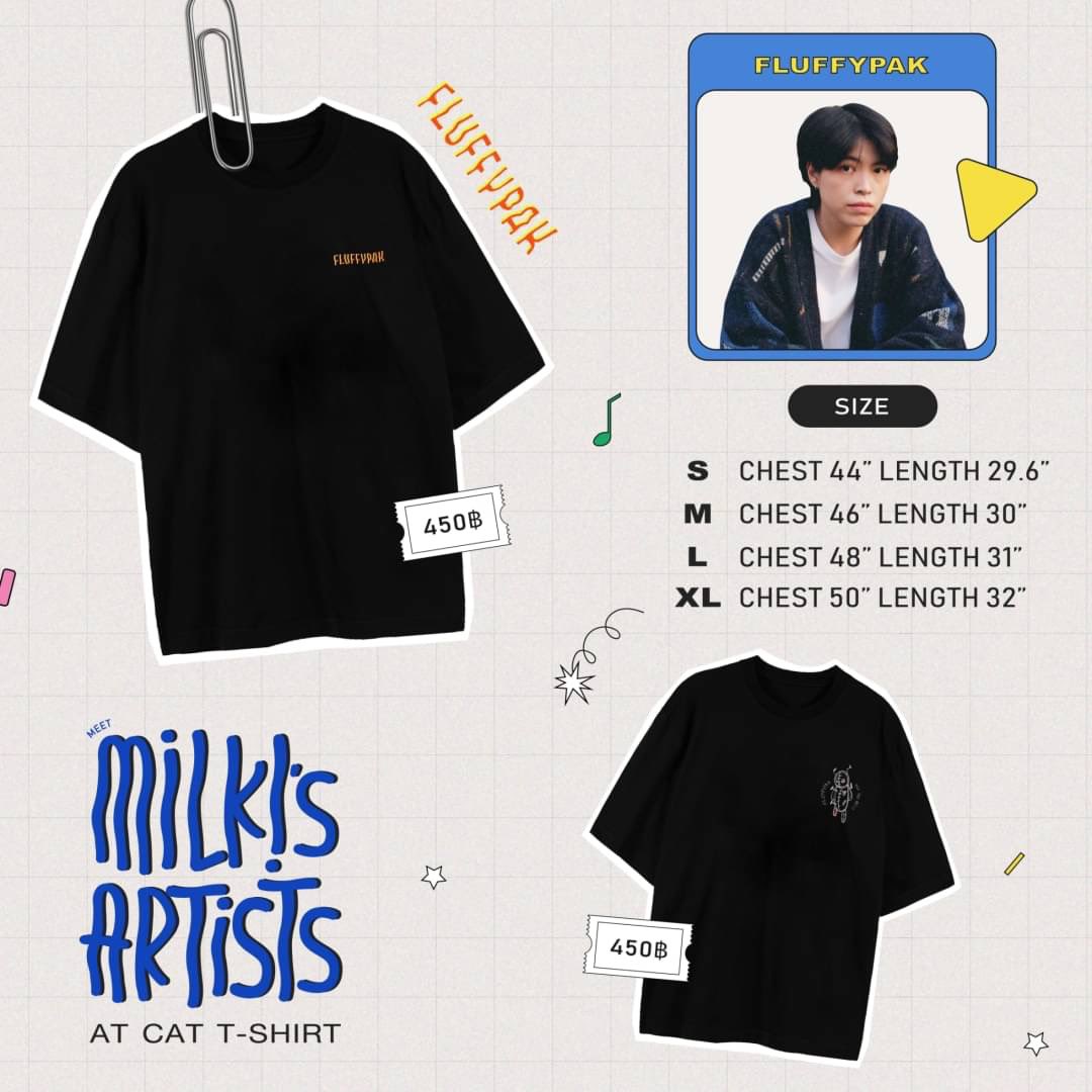milkbkk's tweet photo. พรุ่งนี้อย่าลืมมาช้อปเสื้อของศิลปินจากค่าย MILK! ที่งาน CAT TSHIRT 2023 กันน้าาาาาา💙🫶🏻
📍Zone C44-44
#gencry #fluffypak
#minekuk #seventhofjuly
#Cattshirt
#MILKbkk https://t.co/DHuwtZhwqF