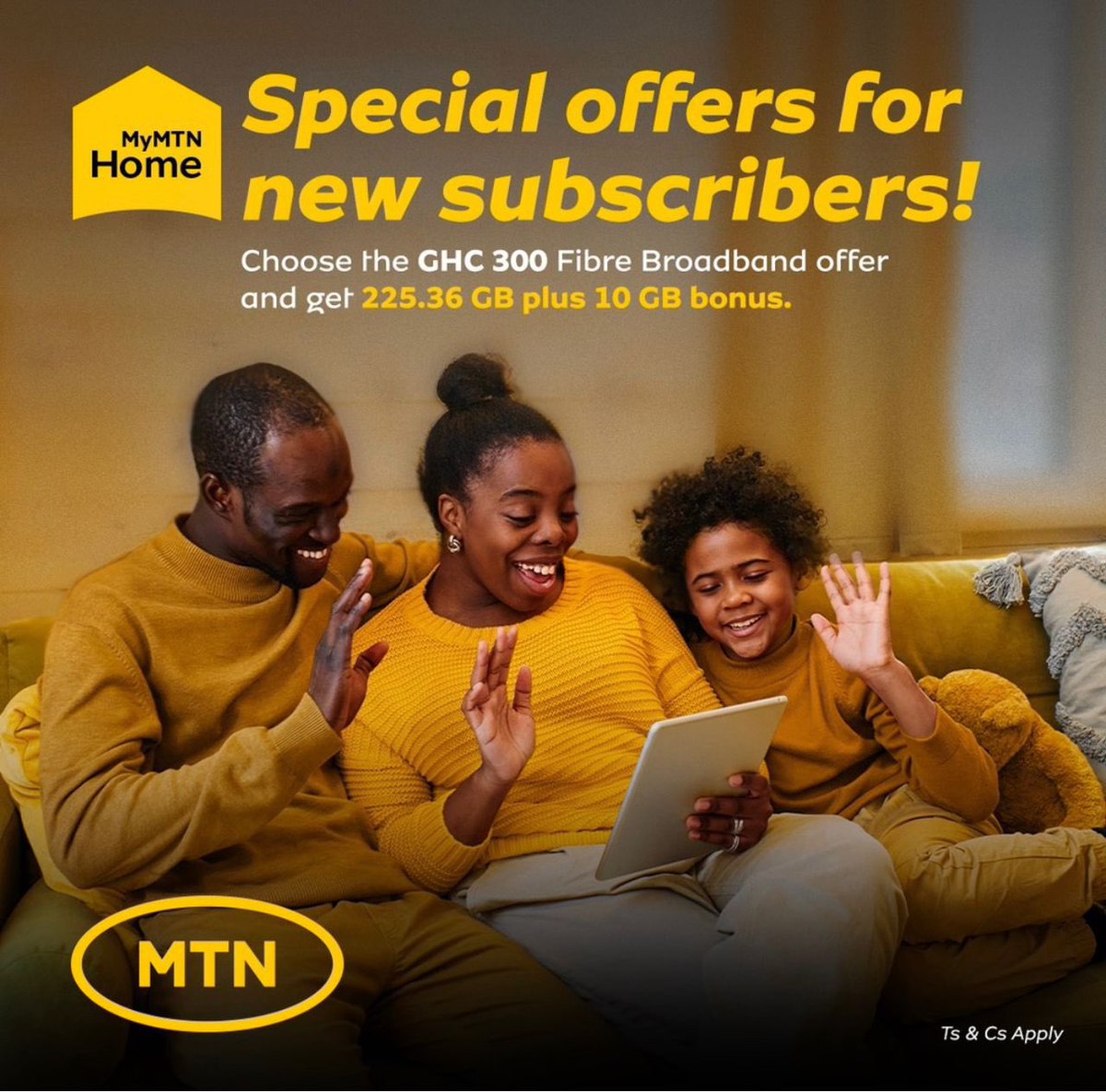 MyMTN Home is where the connection is #MTNFibrebroadband