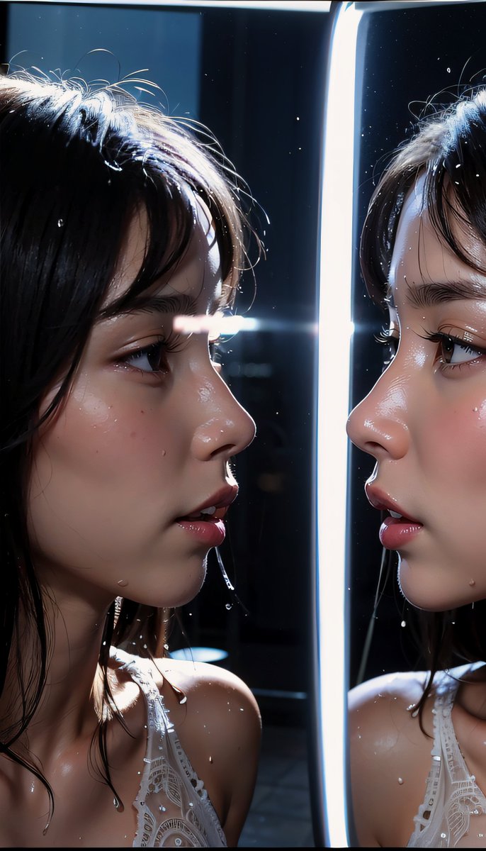 AiCollection7's tweet photo. 鏡ムズい、なかなか出んね
＃StableDiffusion #ailookbook #aigirl #aiart #aiガール　＃美少女　＃美女図鑑　＃可愛いは正義　＃カワイイ　#emotional https://t.co/JF5YaABLX1