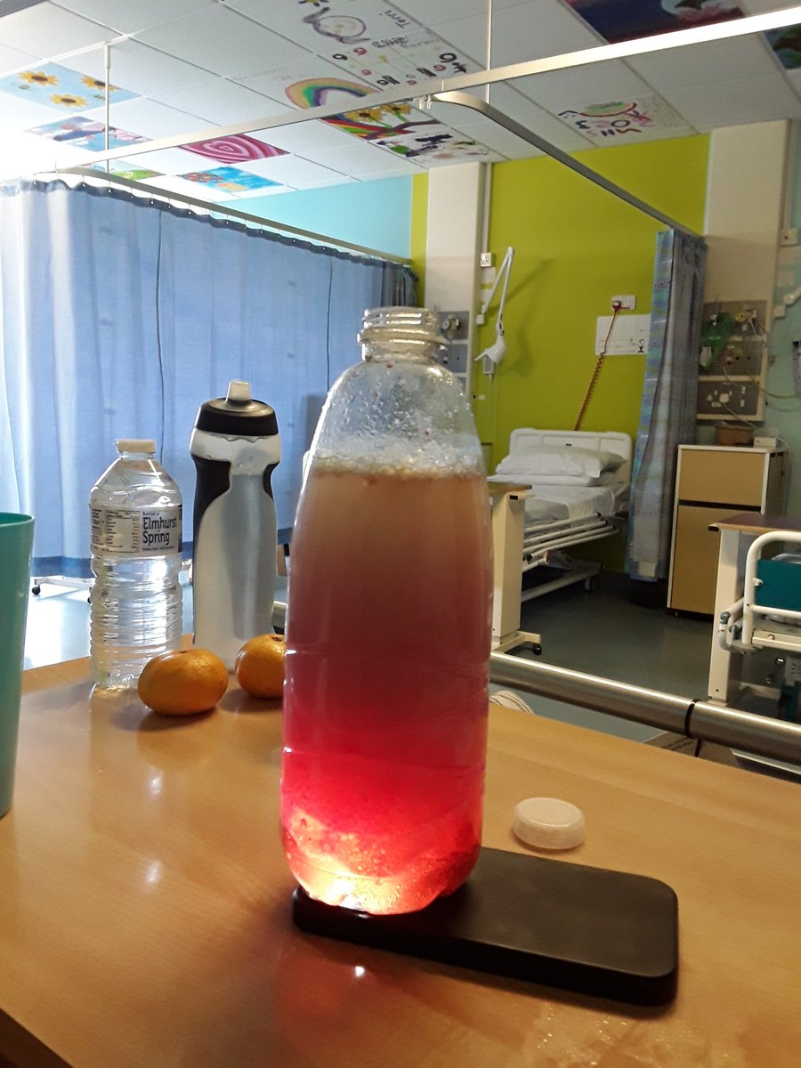 SSPS STEAM week in full operation today. Louie made his own lava lamp this morning @YDHWARD10 #STEAMWEEK This was after enjoying his own indoor firework display! Well done Louie.