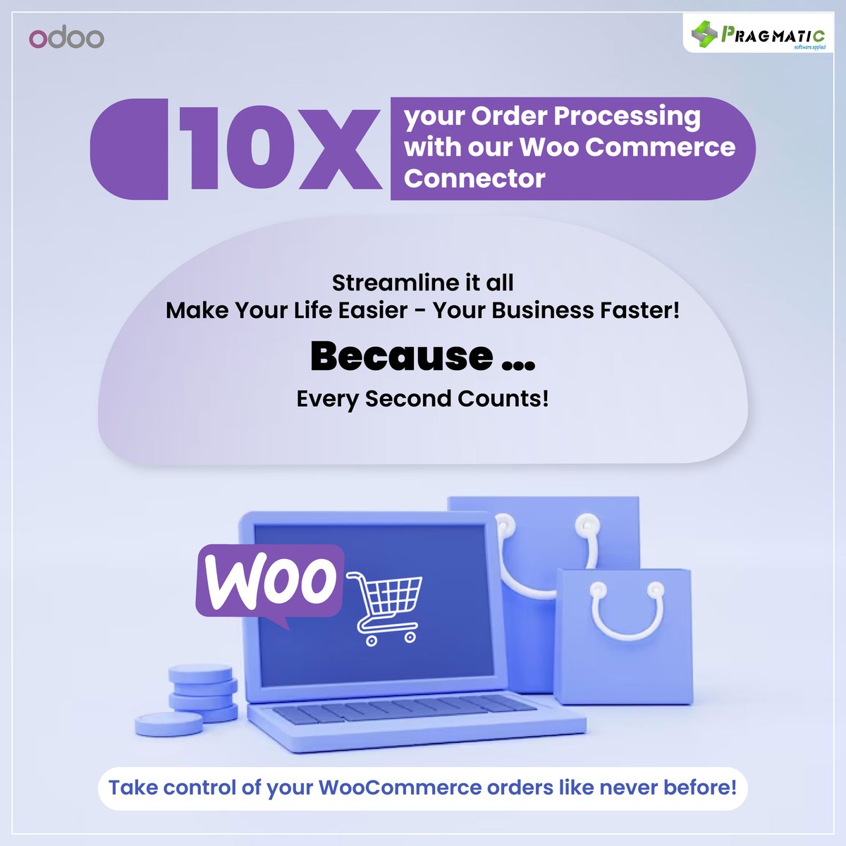 Pragmatic_Tech's tweet image. 📢 Take your Order Processing to the next level with our powerful Woo Commerce Connector💥

🤝Contact our experts at Pragmatic Techsoft today and unlock the full potential of your business. buff.ly/3dJCDL7

#PragmaticTechsoft #odoo #OrderProcessing #WooCommerceConnector