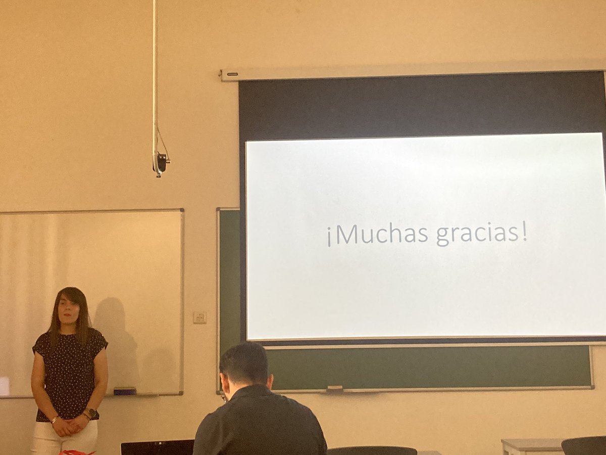 Después la defensa de Sandra Vázquez Cerro, con su TFM titulado “Desarrollo del pensamiento visible a través de la Enseñanza-Aprendizaje de las CC Experimentales”