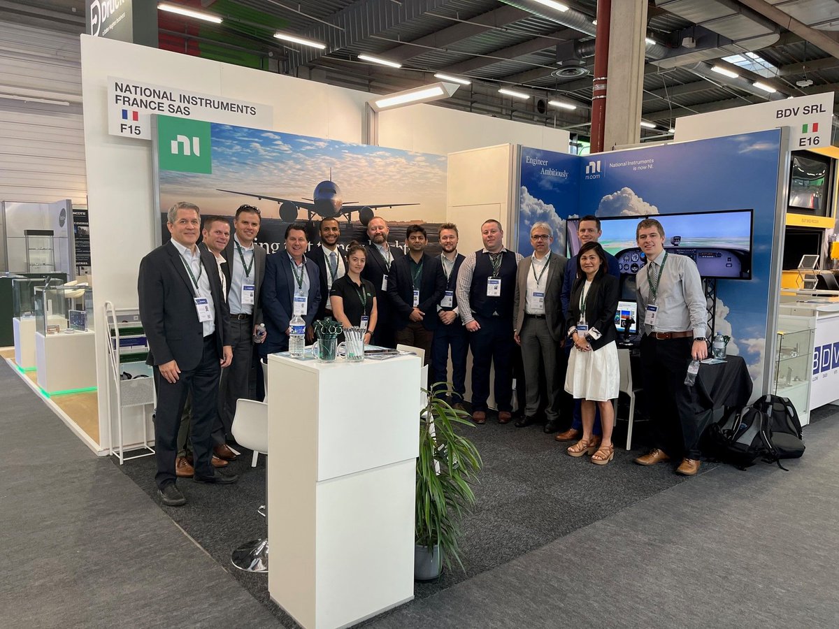 NI (now part of Emerson) tweet media