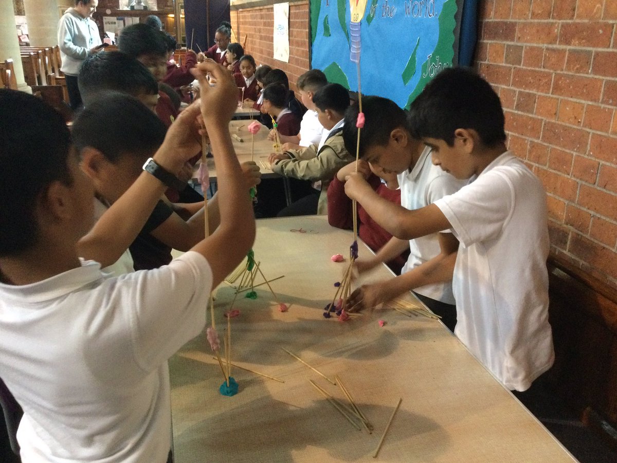 StThomas_CE's tweet image. Year 5 are working on their communication and team working skills today in Bright Leaders. 💡🌟@BrightLeadLaura #buildingstructures